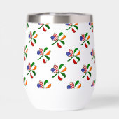 Italiaanse Shamrock Kelly Green-personalisatie  (Achterkant)