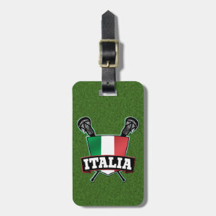 Italiaanse Sjabloon Lacrosse Bagagelabel