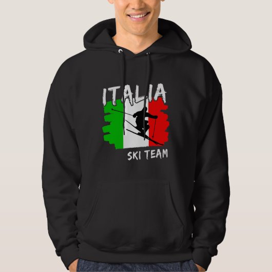 Italiaanse Ski Hoodie (Voorkant)