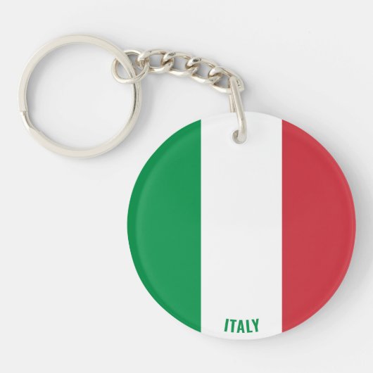 Italiaanse Sleutelhanger voor het charmeren van pa (Voorkant)