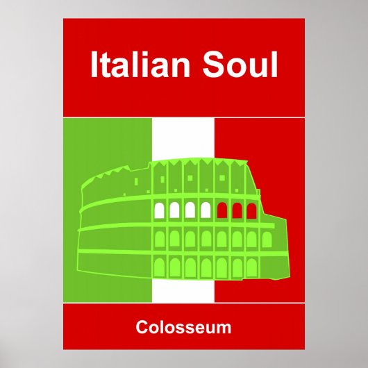 Italiaanse sol poster (Voorkant)
