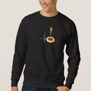 Italiaanse Spagetti Hartslag Pulse Pasta Voedsel Trui