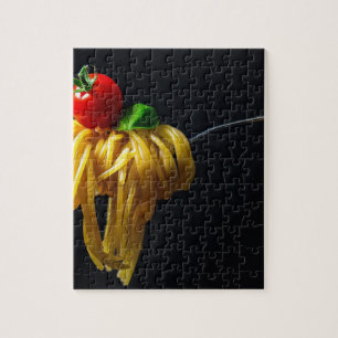Italiaanse Spaghetti Pasta Tomato Noodle Legpuzzel