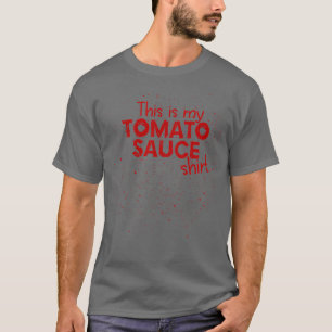 Italiaanse Spaghetti Tomato Sauce Marinara T-shirt