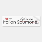 Italiaanse Spinone Bumpersticker (Voorkant)