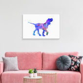 Italiaanse Spinone Canvas Afdruk (Insitu (Woonkamer))