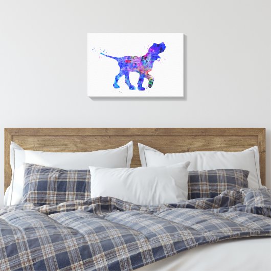 Italiaanse Spinone Canvas Afdruk (Insitu (Slaapkamer))
