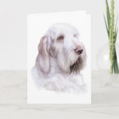 Italiaanse Spinone Italiano Kaart (Voorkant)