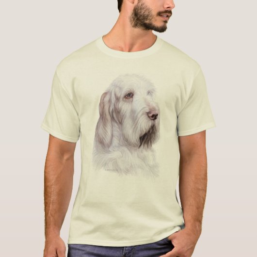 Italiaanse Spinone Italiano T-shirt (Voorkant)