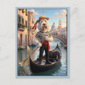 Italiaanse Spinone Venetië Briefkaart (Voorkant)