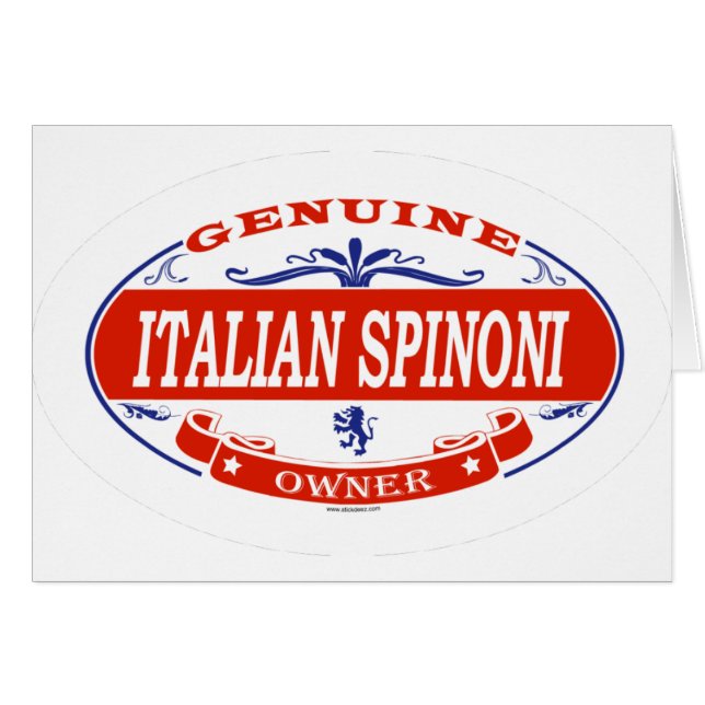 Italiaanse Spinoni  (Voorkant Horizontaal)