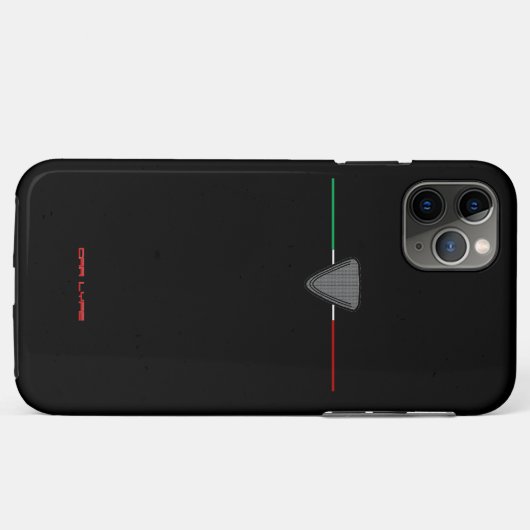 Italiaanse sportauto Abstract Alfa Grille Case-Mate iPhone Case (Achterkant (horizontaal))