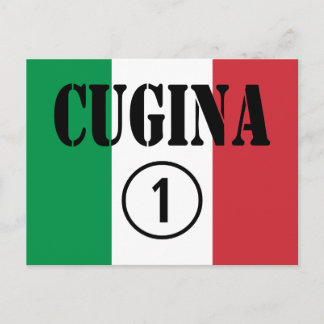 Italiaanse staatsmeisjes : Cugina Numero Uno Briefkaart