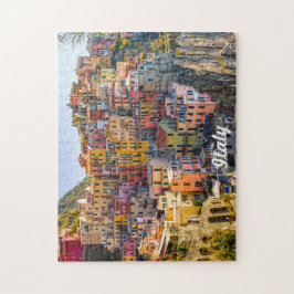 Italiaanse stad aan de Middellandse Zee - Puzzle Legpuzzel