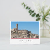 Italiaanse stad Ancient Sassi di Matera Briefkaart (Staand voorkant)