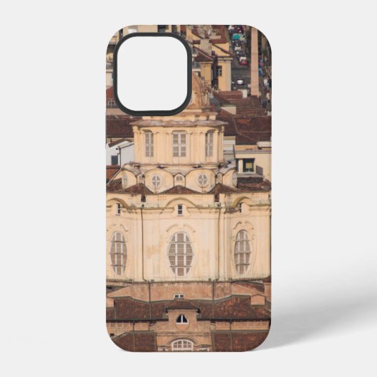 Italiaanse stad dak uitzichtoud,architectuur,gebou iPhone hoesje (Achterkant)