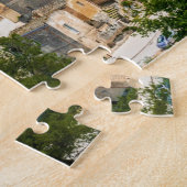 Italiaanse stad Hilltop Legpuzzel (Zijkant)