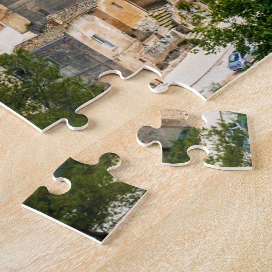 Italiaanse stad Hilltop Legpuzzel (Zijkant)