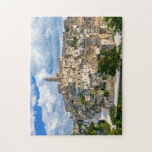 Italiaanse stad Hilltop Legpuzzel (Verticaal)