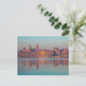 Italiaanse stad Mantua skyline Briefkaart (Staand voorkant)