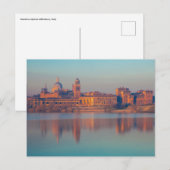 Italiaanse stad Mantua skyline Briefkaart (Voorkant / Achterkant)