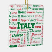 Italiaanse steden ornament - Italiaanse vlag (Rechts)