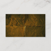 Italiaanse steen visitekaartje (Achterkant)