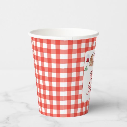 Italiaanse Stijl Amore 2 Bruidsmeisjesfeest Papieren Bekers (Rechts)