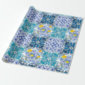 Italiaanse stijl, levendig cadeaupapier (Uitgerold)