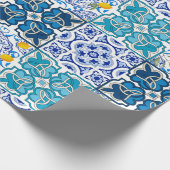 Italiaanse stijl, levendig cadeaupapier (Hoek)