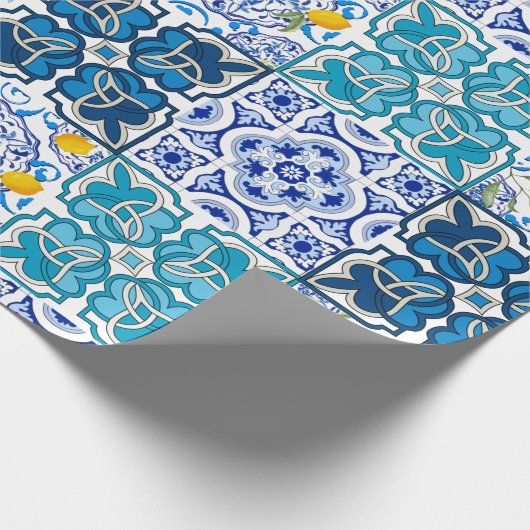 Italiaanse stijl, levendig cadeaupapier (Hoek)