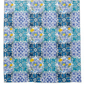 Italiaanse stijl, levendig douchegordijn (Voorkant)