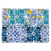 Italiaanse stijl, levendig groot cadeauzakje (Achterkant)