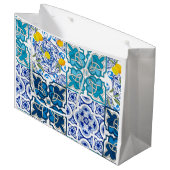 Italiaanse stijl, levendig groot cadeauzakje (Voorkant Gekanteld)