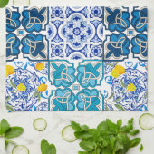 Italiaanse stijl, levendig theedoek (Gevouwen)