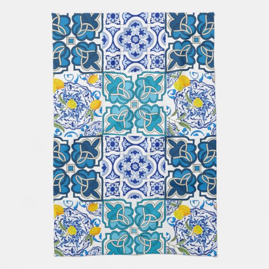 Italiaanse stijl, levendig theedoek (Verticaal)