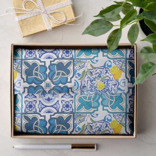 Italiaanse stijl, levendig tissuepapier (Geschenk)