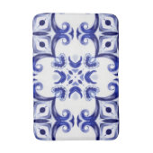 Italiaanse stijl,majolica,tegels,Bath Mat (Voorkant Verticaal)