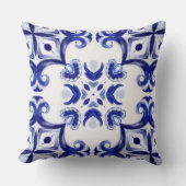 Italiaanse stijl,majolica,tegels, kussen (Voorkant)