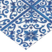 Italiaanse stijl, Mediterraan, mozaïek, blauw, Tafelkleed (Gekanteld)