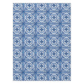 Italiaanse stijl, Mediterraan, mozaïek, blauw, Tafelkleed (Voorkant)