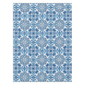 Italiaanse stijl, Mediterraan, mozaïek, blauw, Tafelkleed (Voorkant)