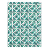 Italiaanse stijl, mozaïek, groen tafelkleed (Voorkant)