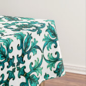 Italiaanse stijl, mozaïek, groen tafelkleed (Voorbeeld)