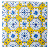 Italiaanse stijl Patterned keramische Tegel. Tegeltje (Voorkant)