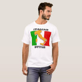 ITALIAANSE STIJL T-SHIRT (Voorkant volledig)