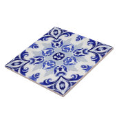 Italiaanse stijl, tegels, majolica All-Over Print Tegeltje (Zijkant)