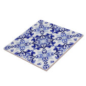 Italiaanse stijl, tegels, majolica All-Over Print Tegeltje (Zijkant)