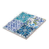 Italiaanse stijl, trillend keramisch tegels tegeltje (Zijkant)