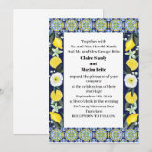 Italiaanse stijl Trouwen Kaart (Voorkant / Achterkant)